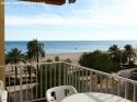 Cullera Apartamento amueblado con vista al mar y piscina común en primera linea de la playa de Cullera - Valencia 